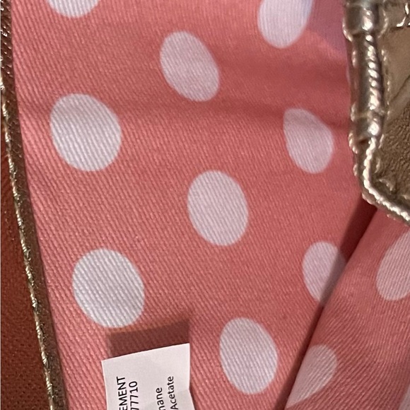 Disney Parks Lounge fly EUC Gold Sequined Minnie Mouse Ear Bow Wallet Clutch - Picture 5 of 12